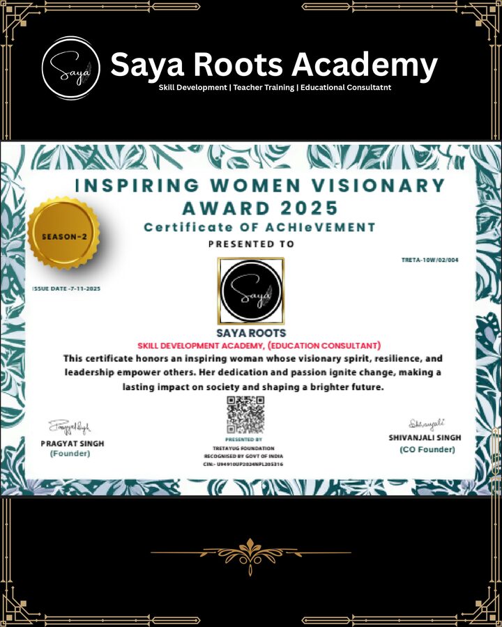 Saya Roots Visionary Award